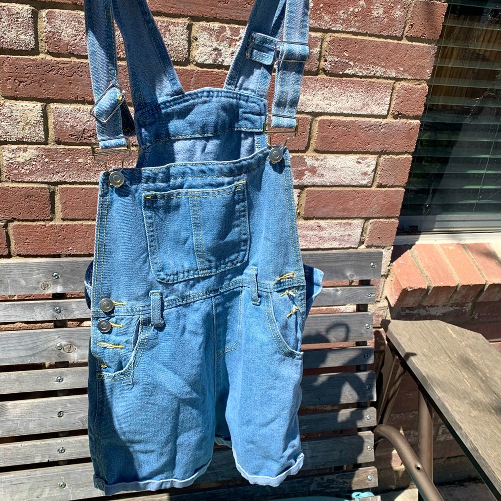 denim overalls